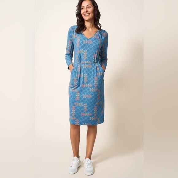 White Stuff | Tallie Eco Vero Jersey Dress - Picture 3 of 14